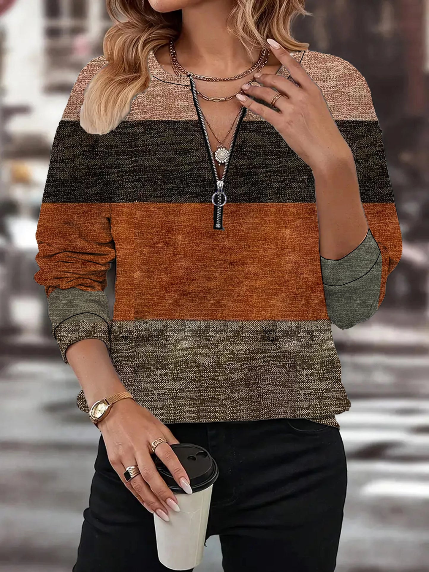 Novano - Amarah Unieke Design Sweater